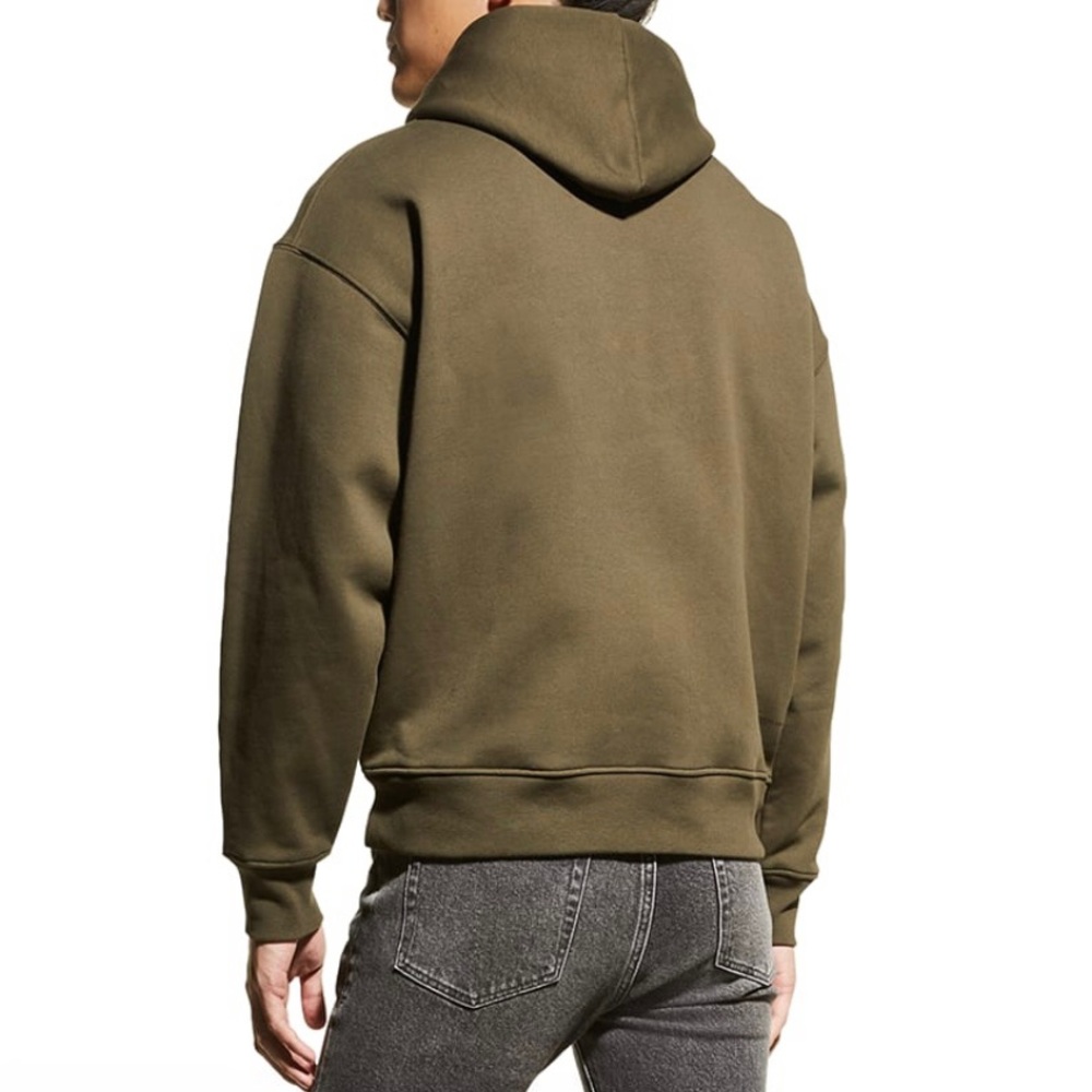 FRAME MEN’s Hooded Zip-Collar Sweatshirt - LARGE - Picture 4 of 7
